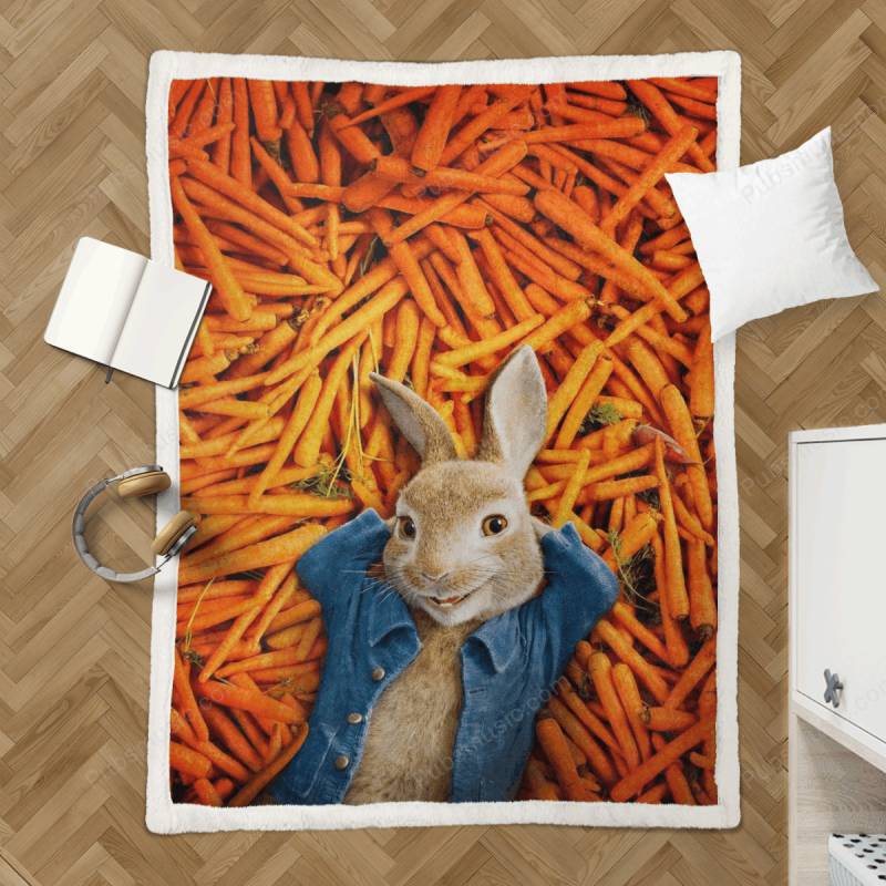 Peter Rabbit – Movies Sherpa Fleece Blanket