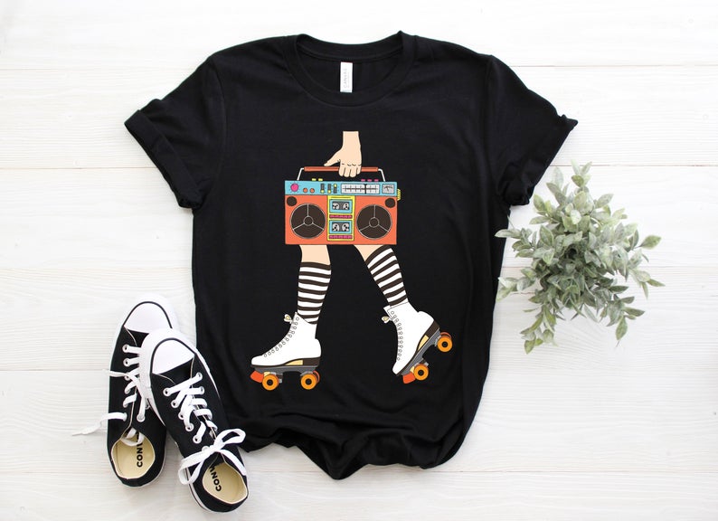 Roller Skating T-Shirt, Roller Skate T Shirts, Tee, Roller Skate Party, Roller Skating Gift, Roller Derby Shirt, Tank Top, Skating Birthday