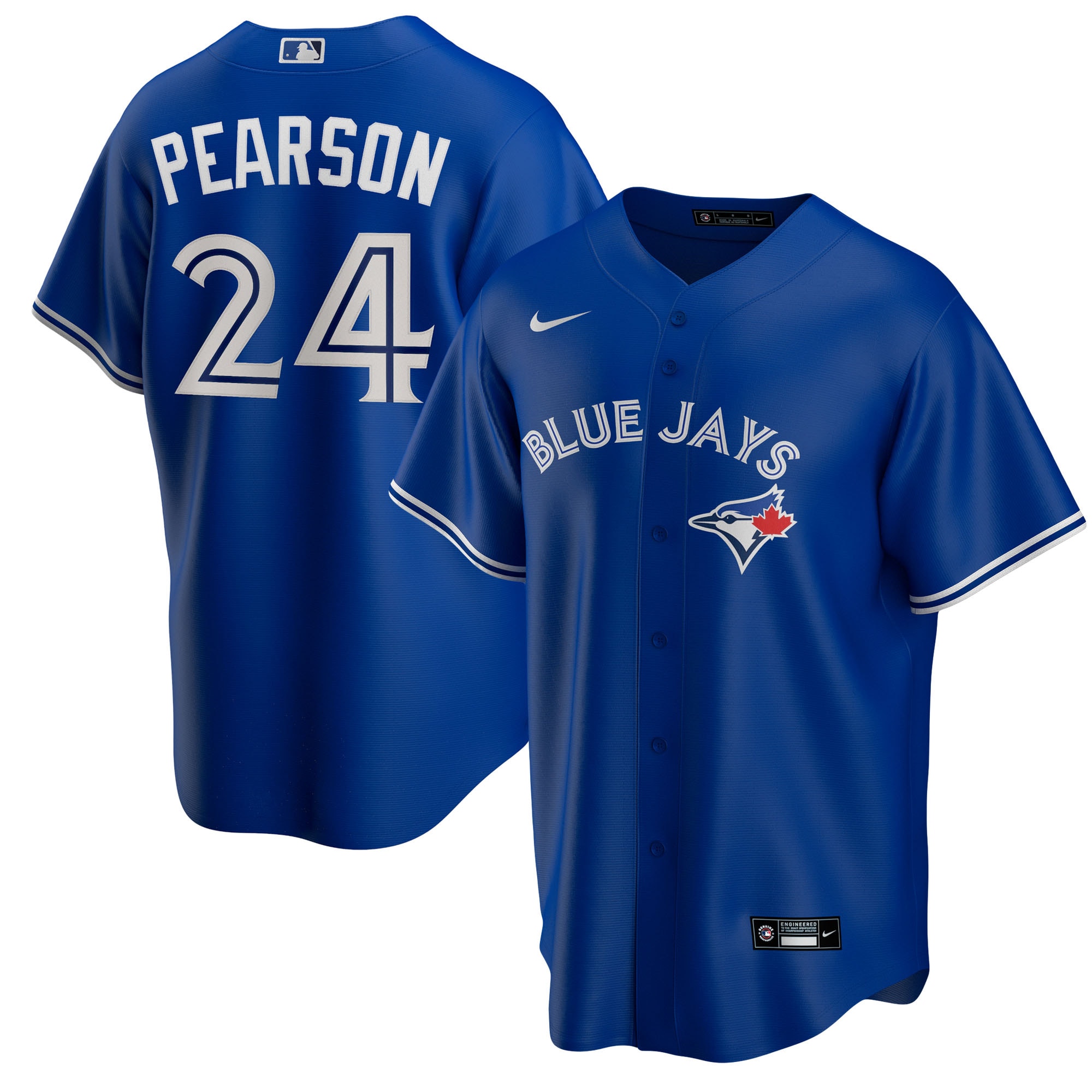 Nate Pearson Toronto Blue Jays Replica Player Name Jersey – Royal