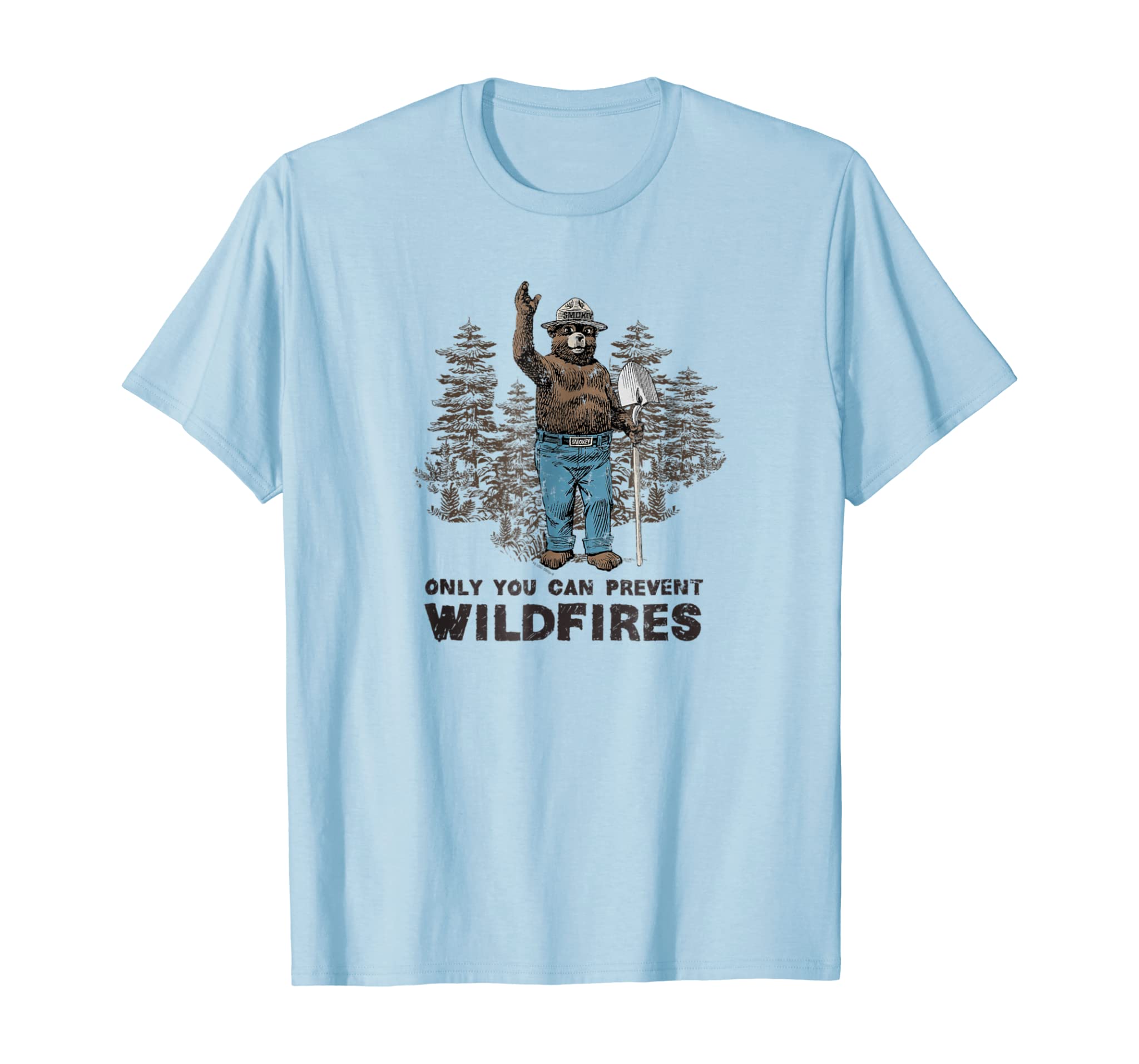 Smokey Bear Only You Can Prevent Wildfires T-shirt