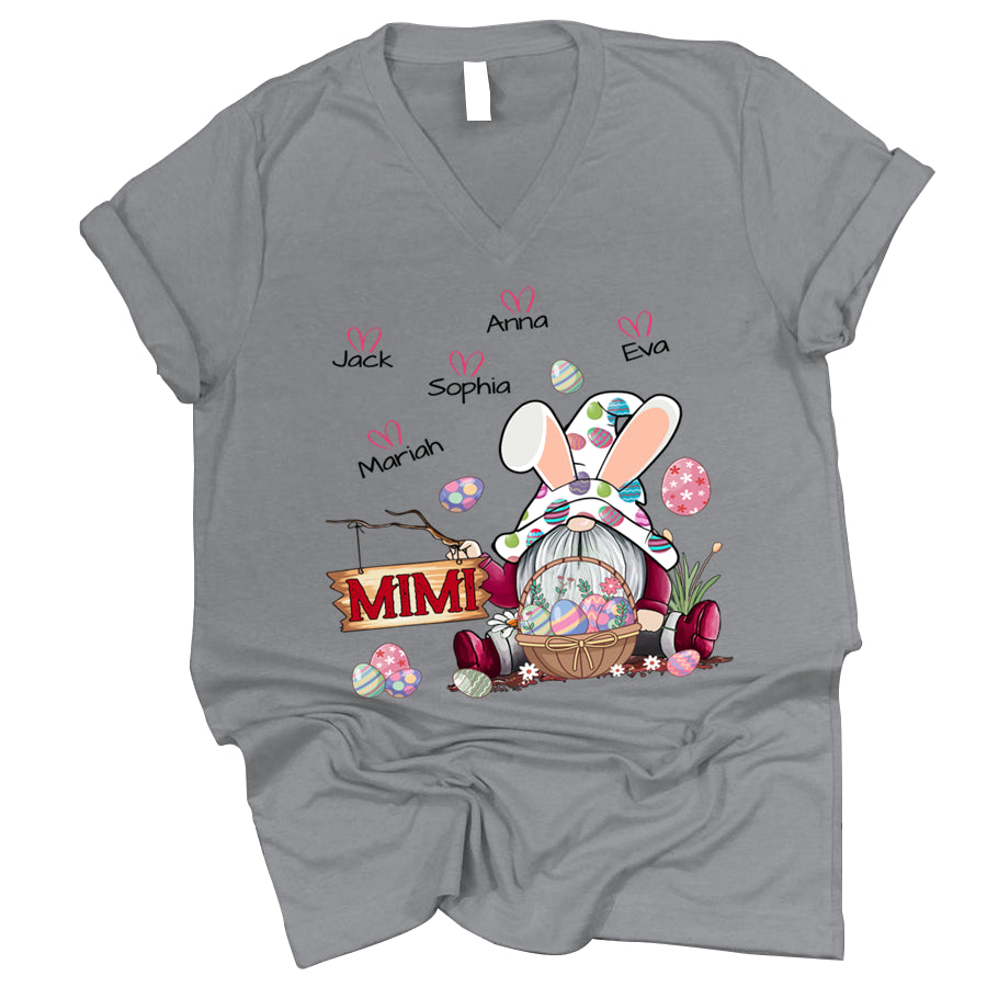 Mimi Gnome Bunny Shirt, Happy Easter Day Shirt