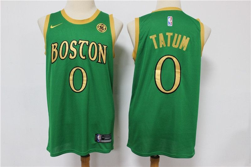 Boston Celtics Jayson Tatum #0 NBA 2020 New Arrival Green Jersey