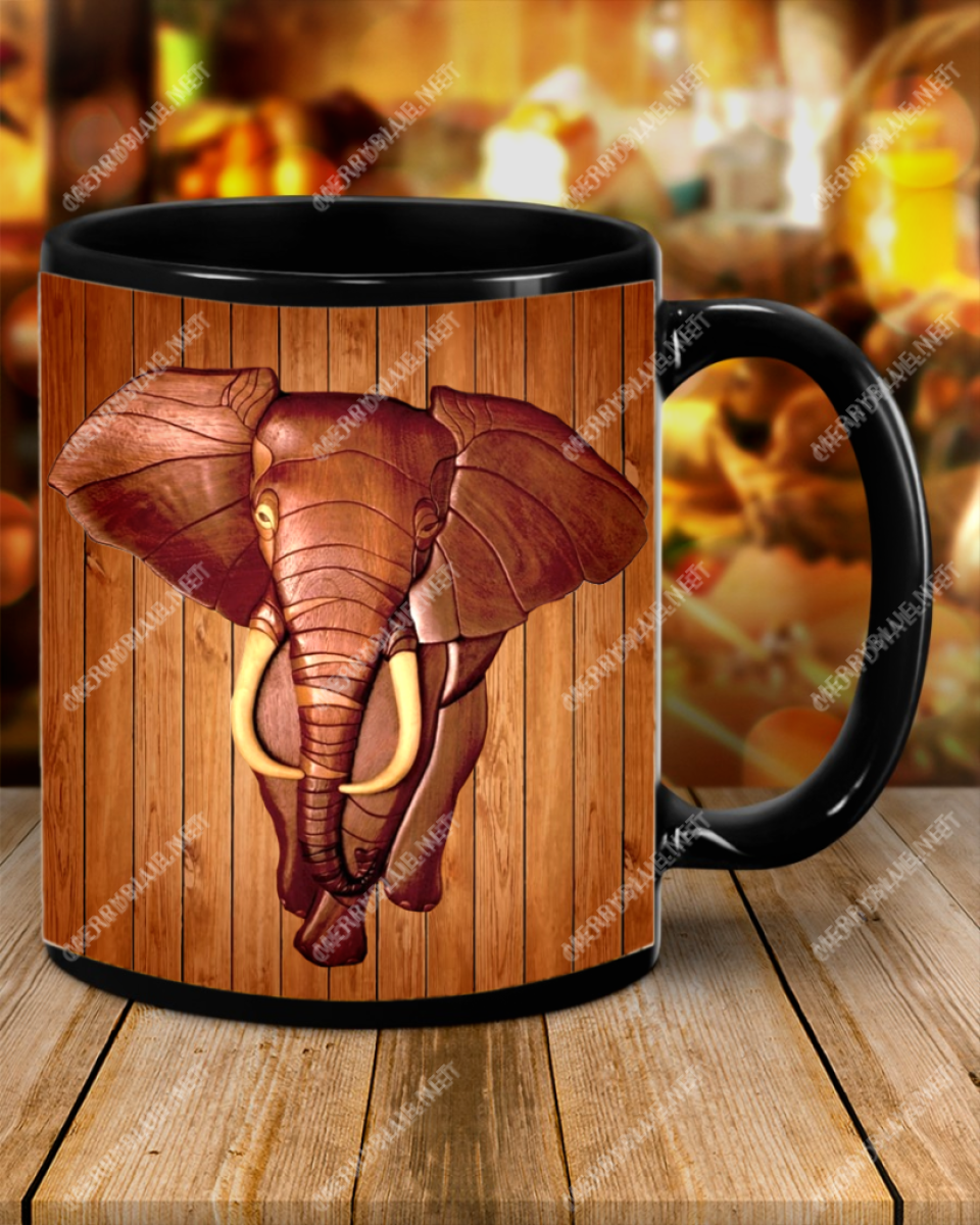 All Big Things Start Small Elephant Mug