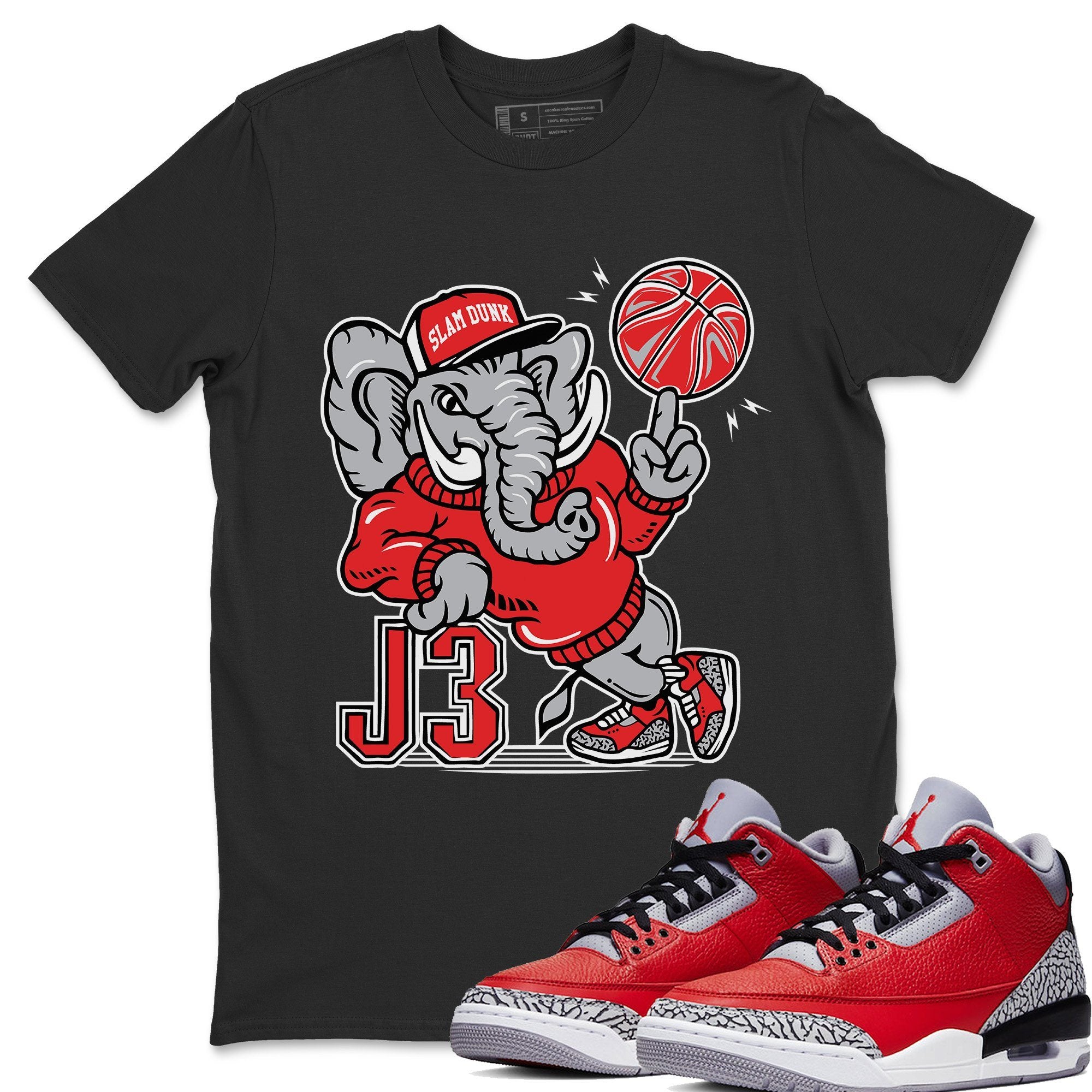 Aj3 Elephant Black T-Shirt – Air Jordan 3 Unite