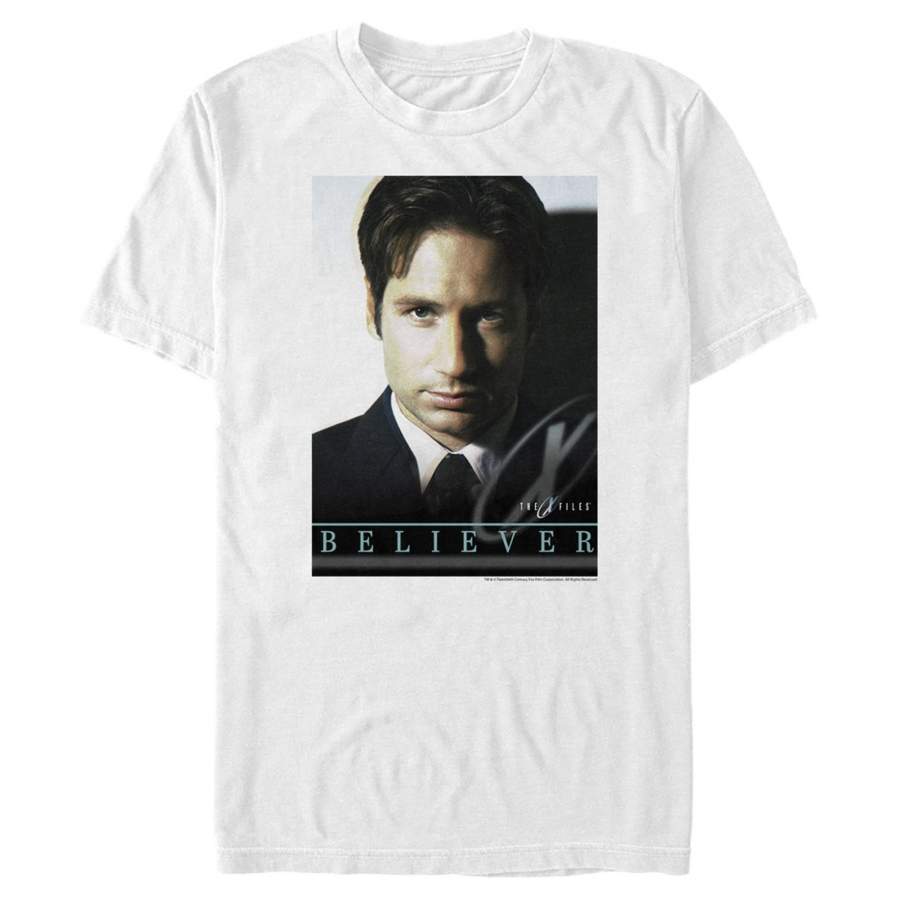 The X-Files Men’s Mulder Believer  T Shirt