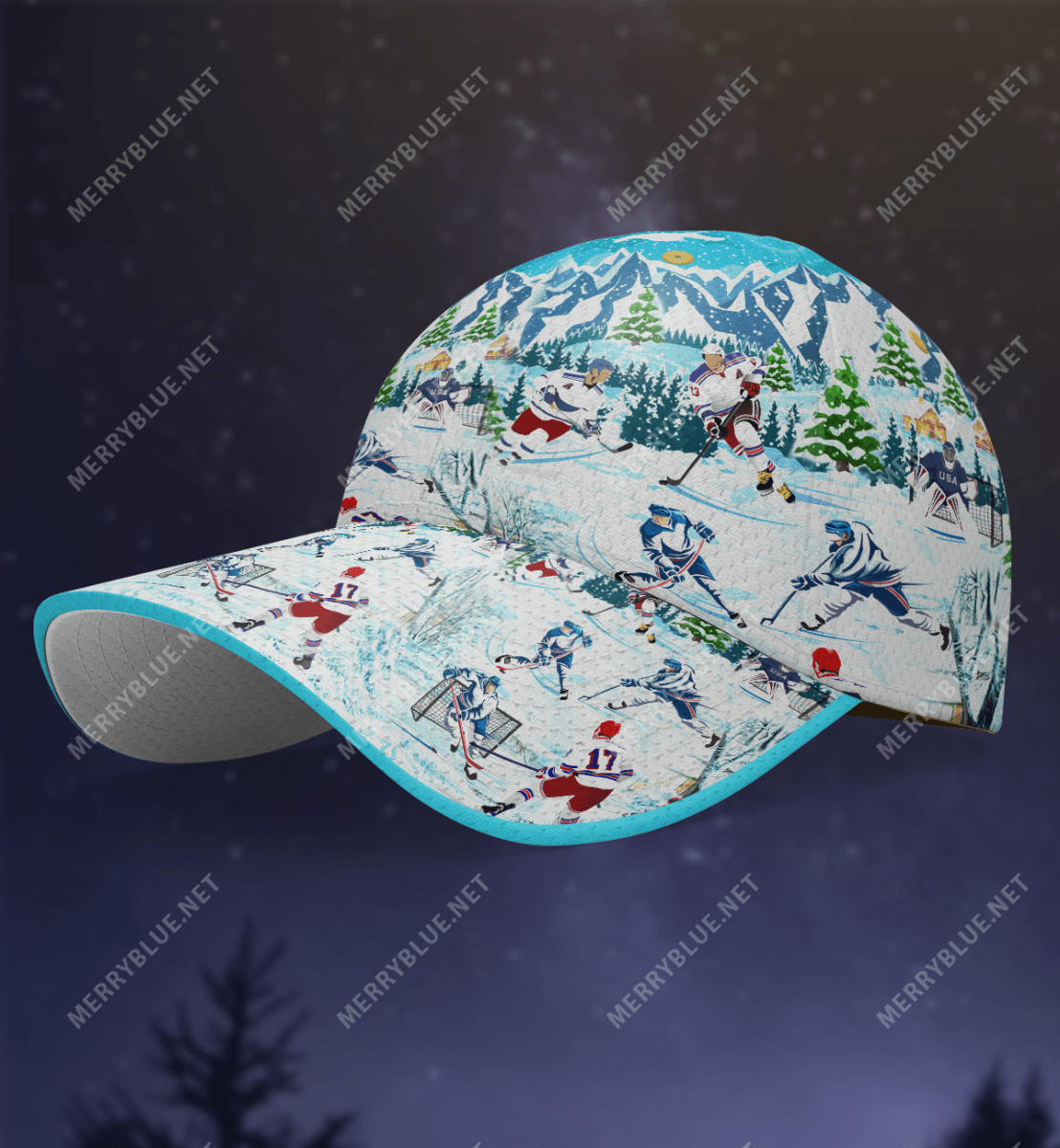 Play Ice Hockey Unisex Hawaii Cap Ha65455