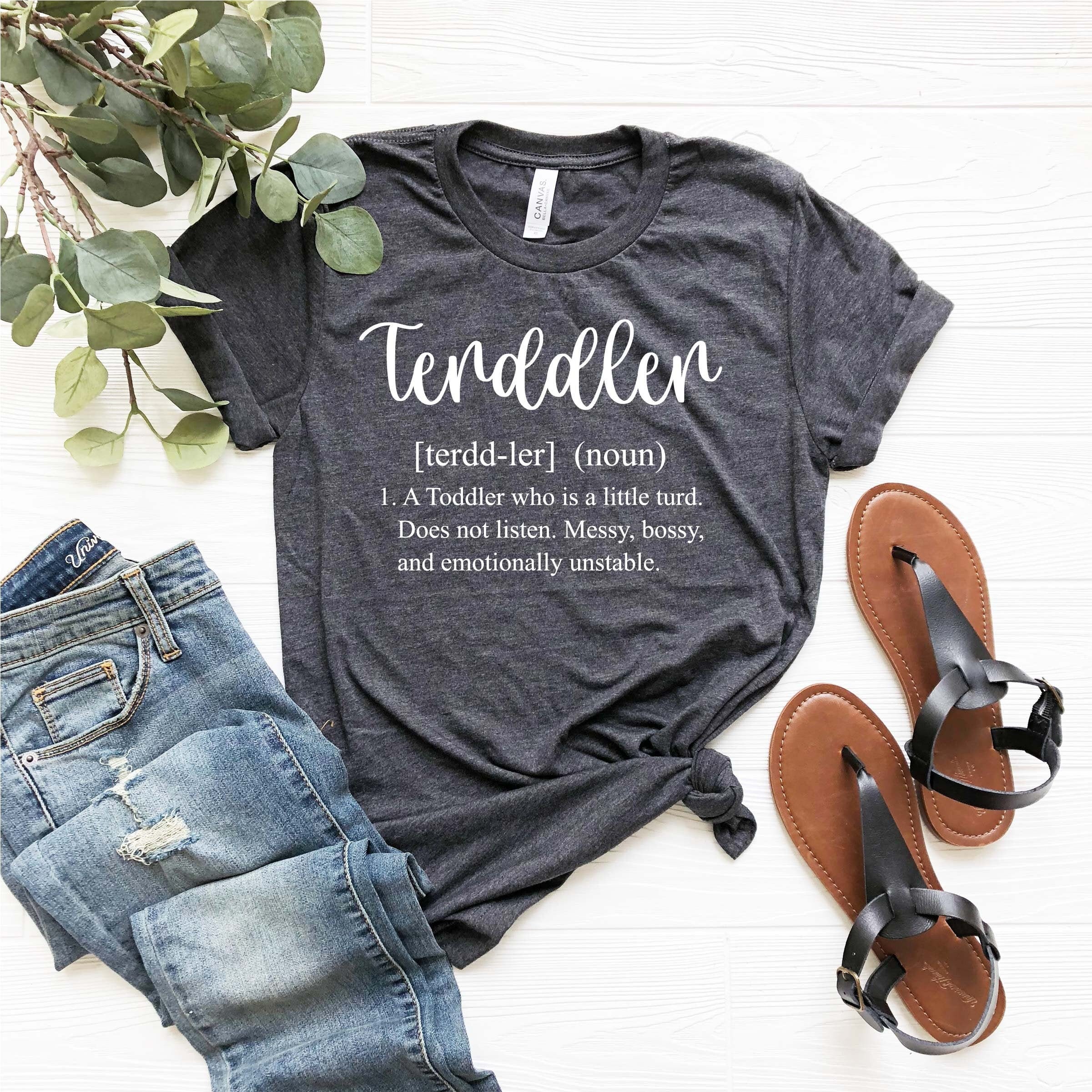 Toddler Definition Shirt | Terdd-ler Definition Tee | Cute Toddler Tee | Mother's Day Gift Shirt - Alwaysky Store Design For Mom 2024