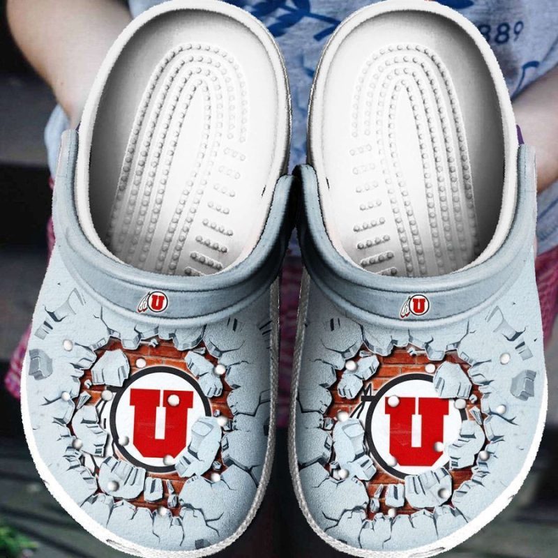 Utah Utes clog Shoes