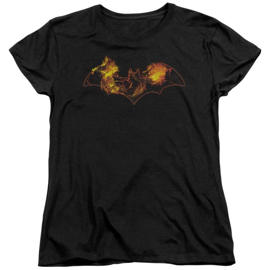 Batman – Molten Logo Short Sleeve Women’s Tee