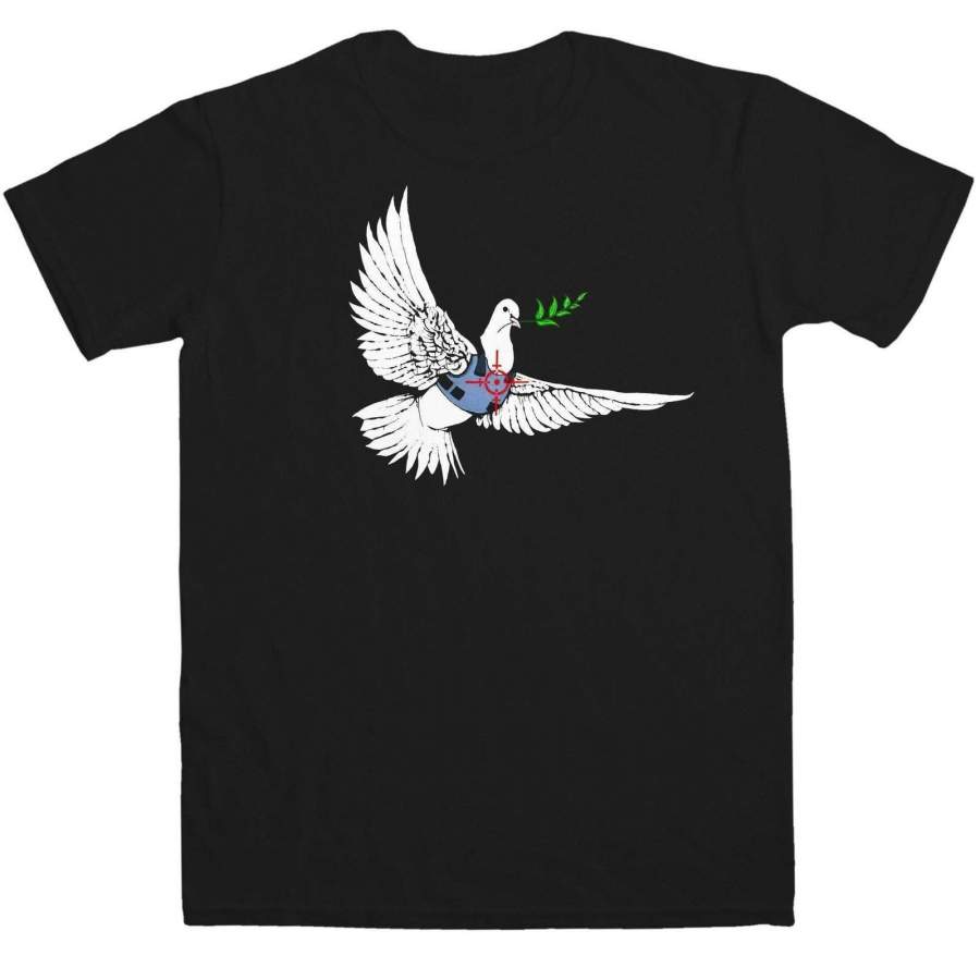 Mens Banksy Dove T Shirt