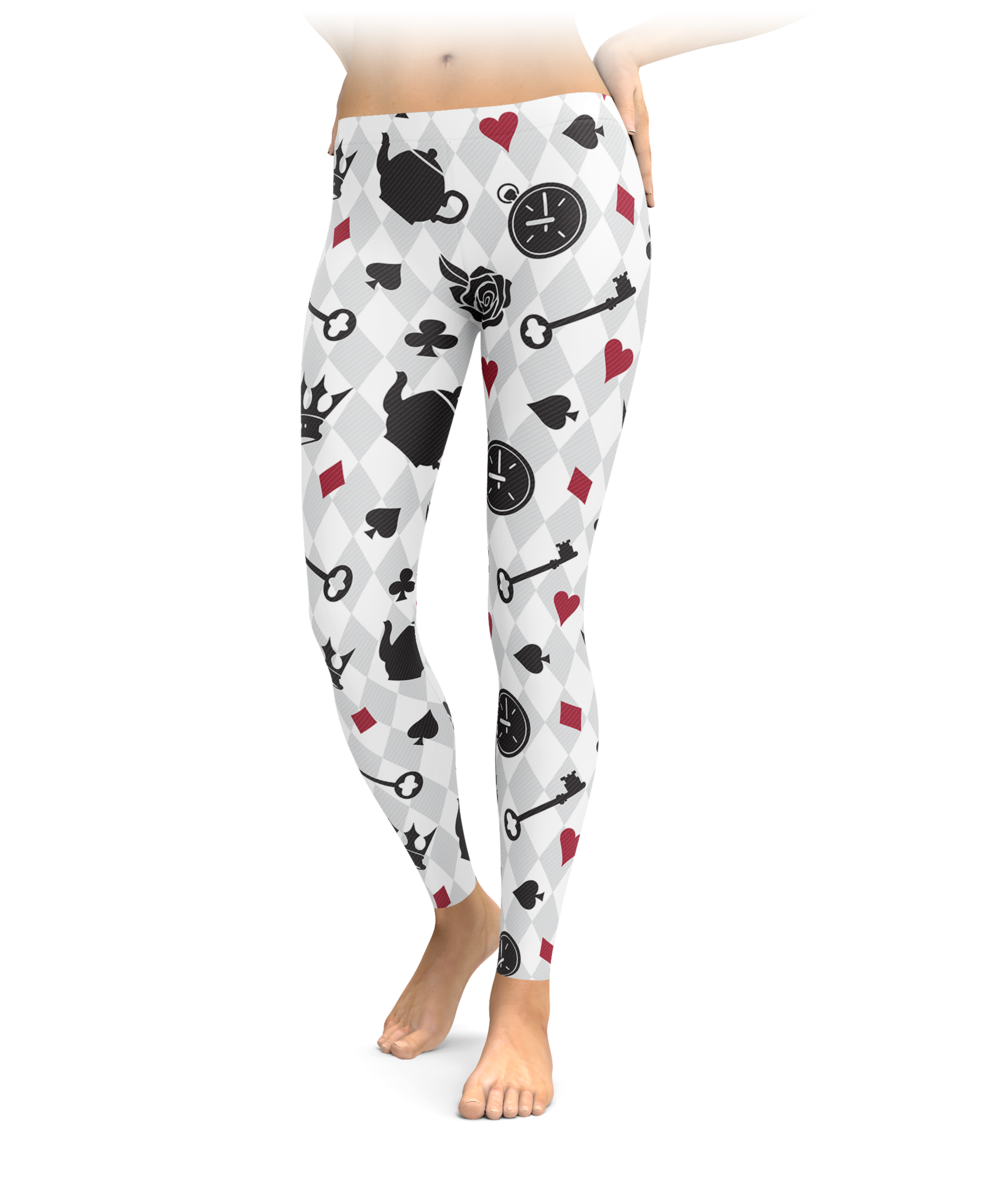 Down The Rabbit Hole (Light) Leggings