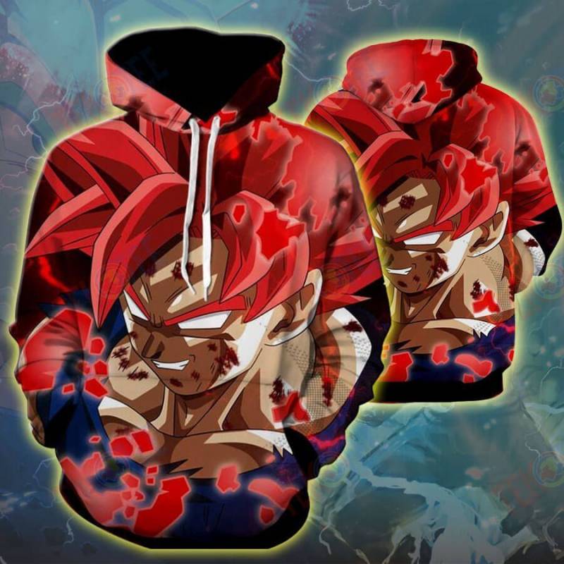 Goku Dbz Shirt Dragon Ball Super Hoodie Saiyan Cool Fan TMT692