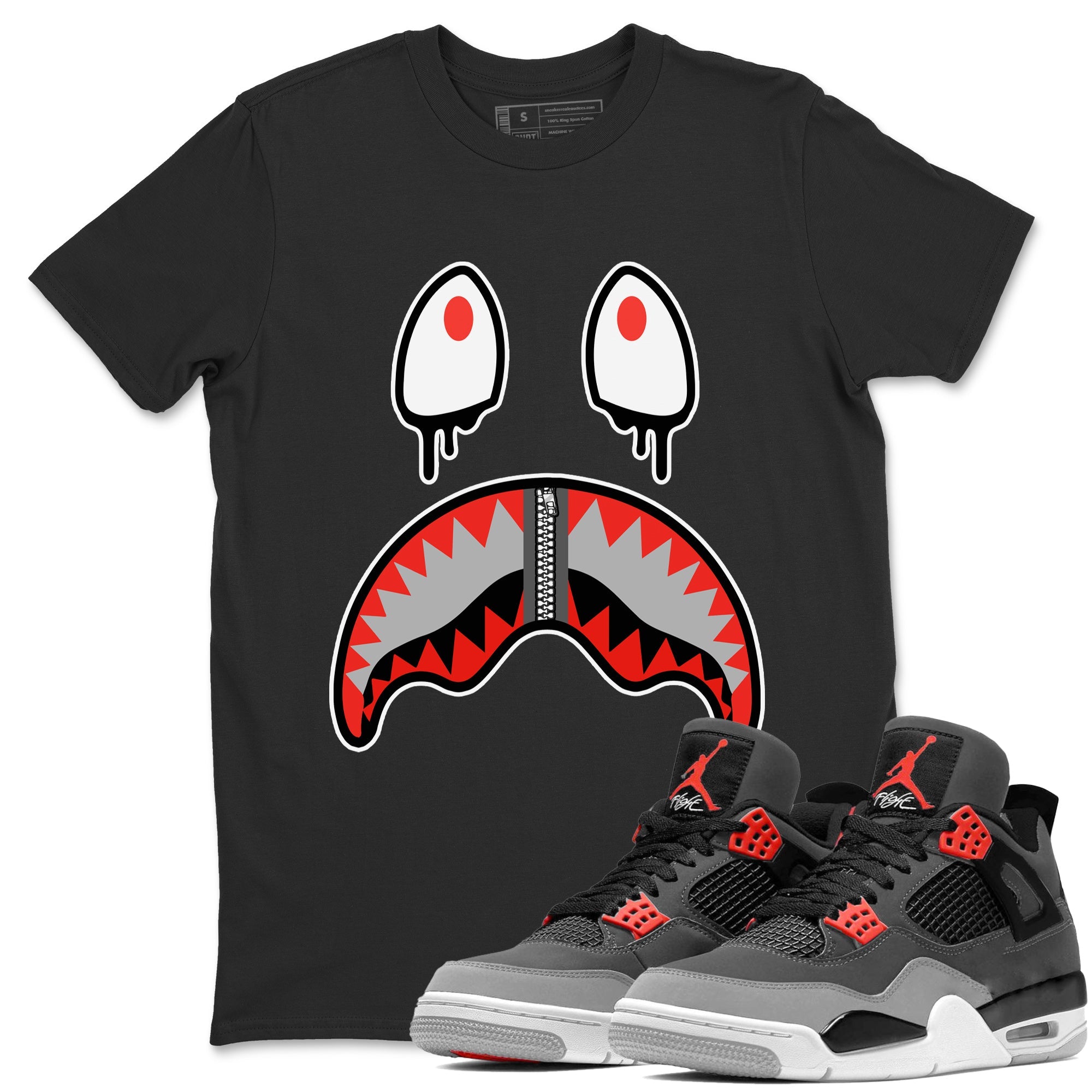 Shark Face T-Shirt – Air Jordan 4 Infrared