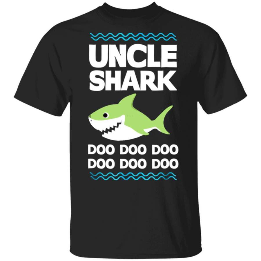 Uncle Shark Doo Doo Mommy Auntie Daddy Baby T-Shirt