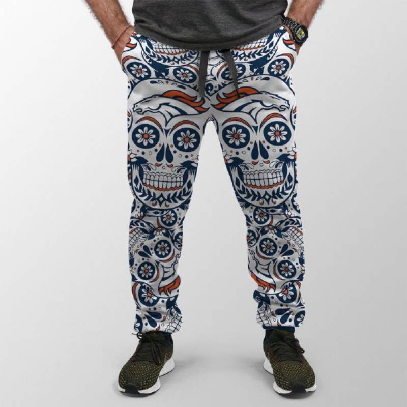 Denver Broncos All Over Print Sweatpants Joggers V5