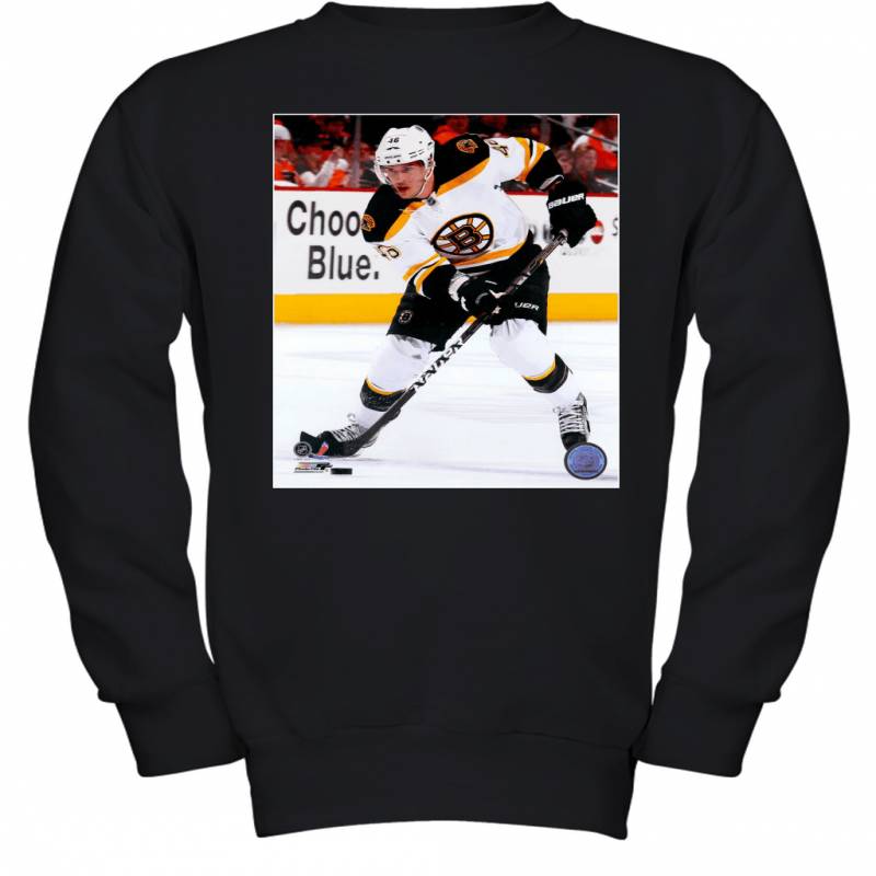 David Krejci Boston Bruins Unsigned Licensed Hockey Youth Sweatshirt