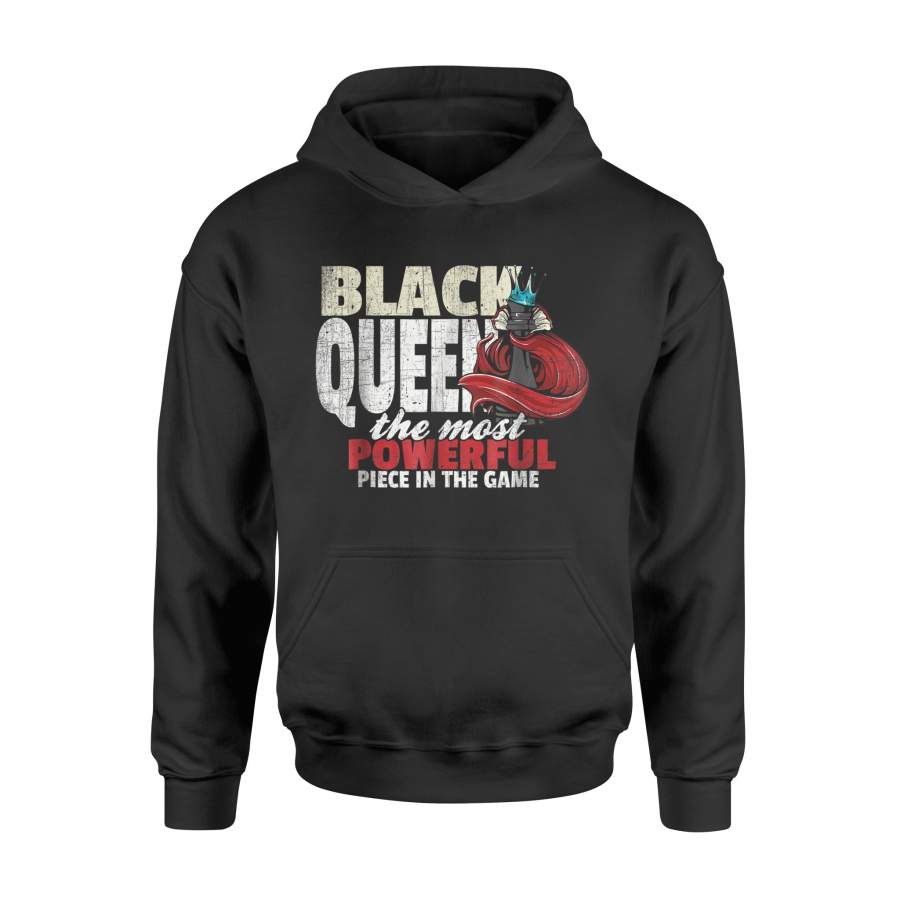 Black Queen The Most Powerful Piece In The Game Women Hoodie