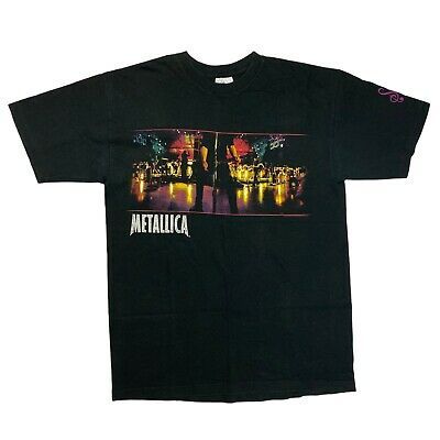 1999 Vintage Metallica S&m Sf Symphony Concert Tour Black Album Shirt  L 4990