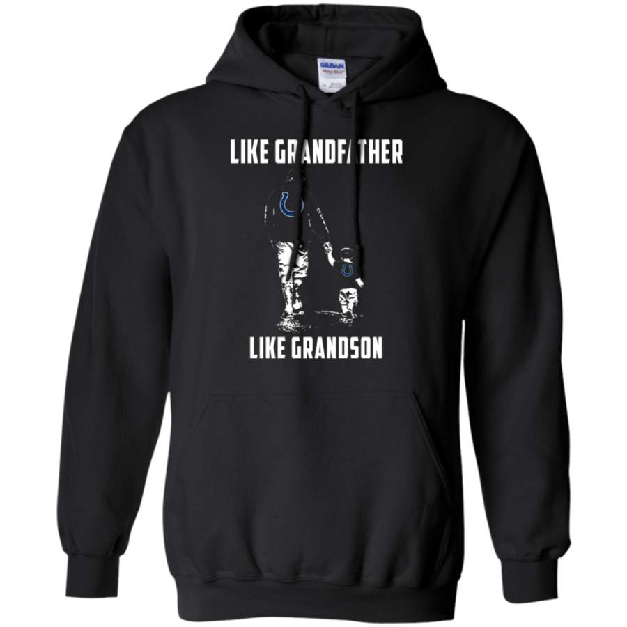 Trending tees Indianapolis Colts Like GrandFather Like GrandSon t shirt Hoodie