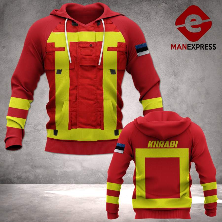 ARMOR LMT CUSTOMIZED ESTONIAN EMS – PARAMEDIC ESTONIA 3D HOODIE VLIN