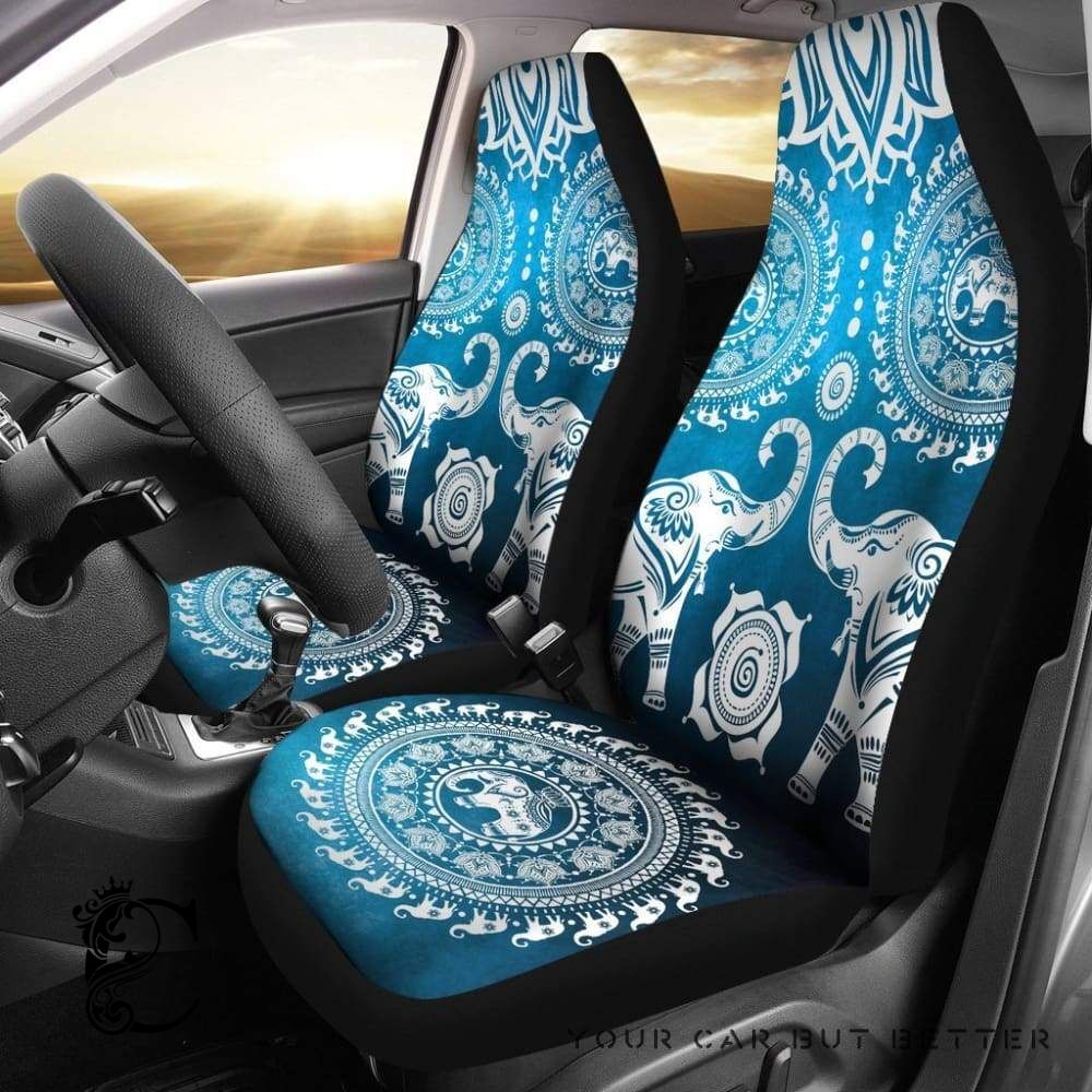 Spiritual Elephant Car Seat Covers 232205