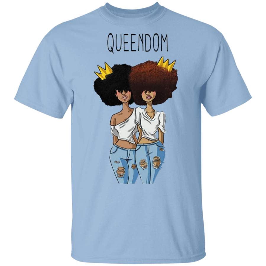 African American T-Shirt Black Women Queendom