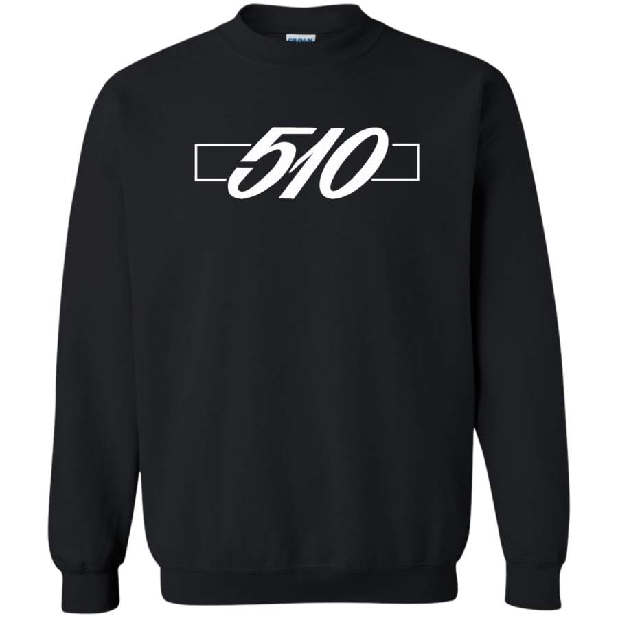 AGR Datsun 510 Logo Crewneck Pullover Sweatshirt