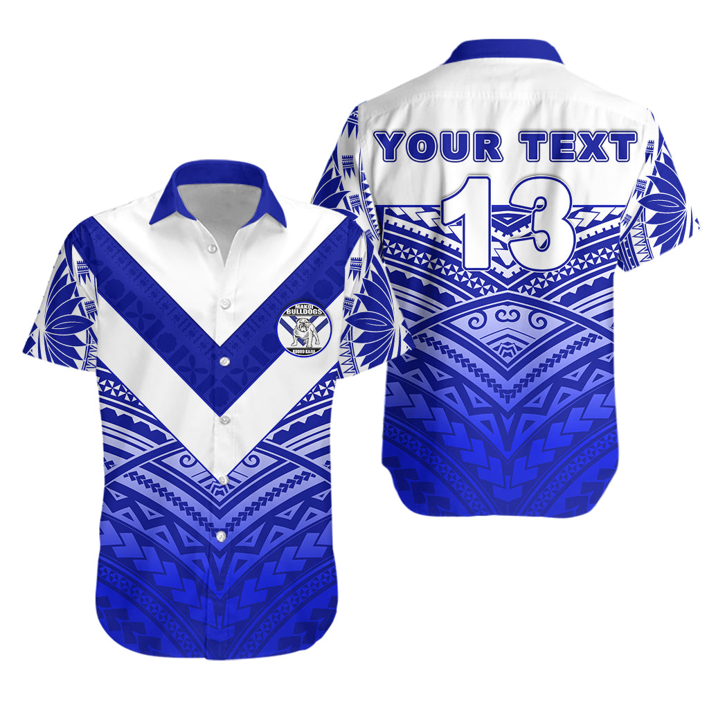 (Custom Personalised) Makoi Bulldogs Hawaiian Shirt Forever Fiji Rugby – Version Fresh 03 – Custom Text And Number Lt13