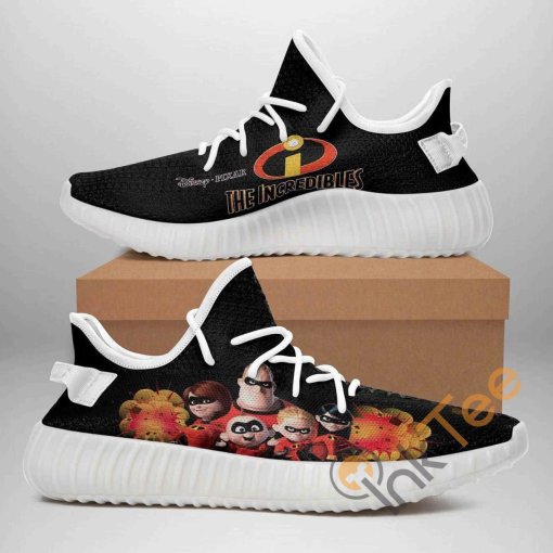 The Incredibles Custom Shoes Personalized Name Yeezy Sneakers