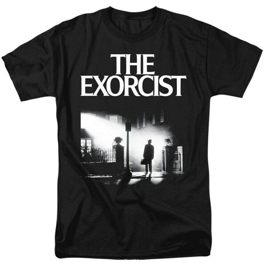 The Exorcist Movie Poster 1973 Horror Adult T-Shirt