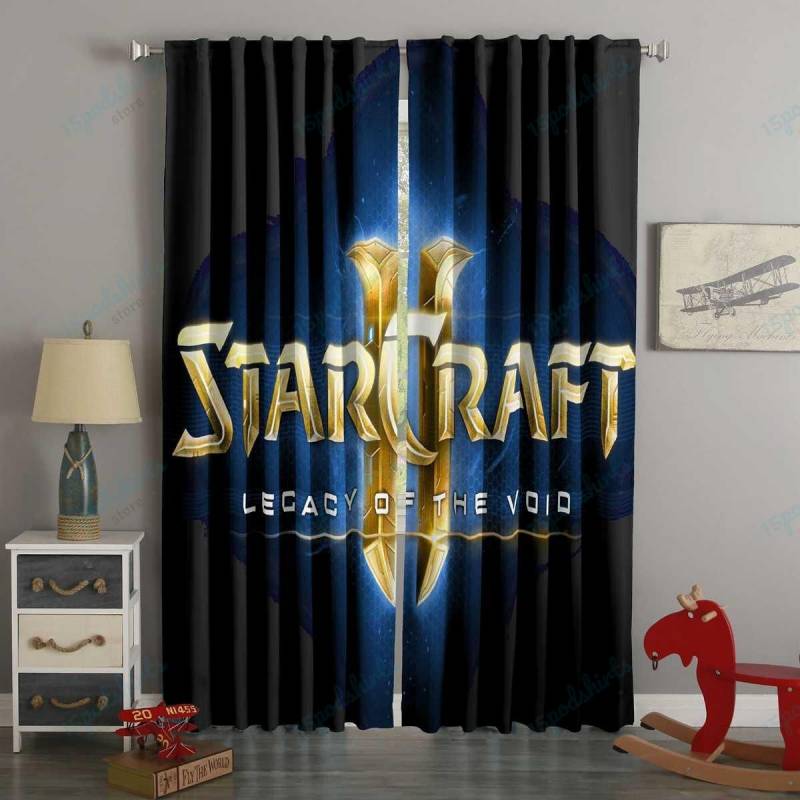 3D Printed Starcraft Style Custom Living Room Curtains