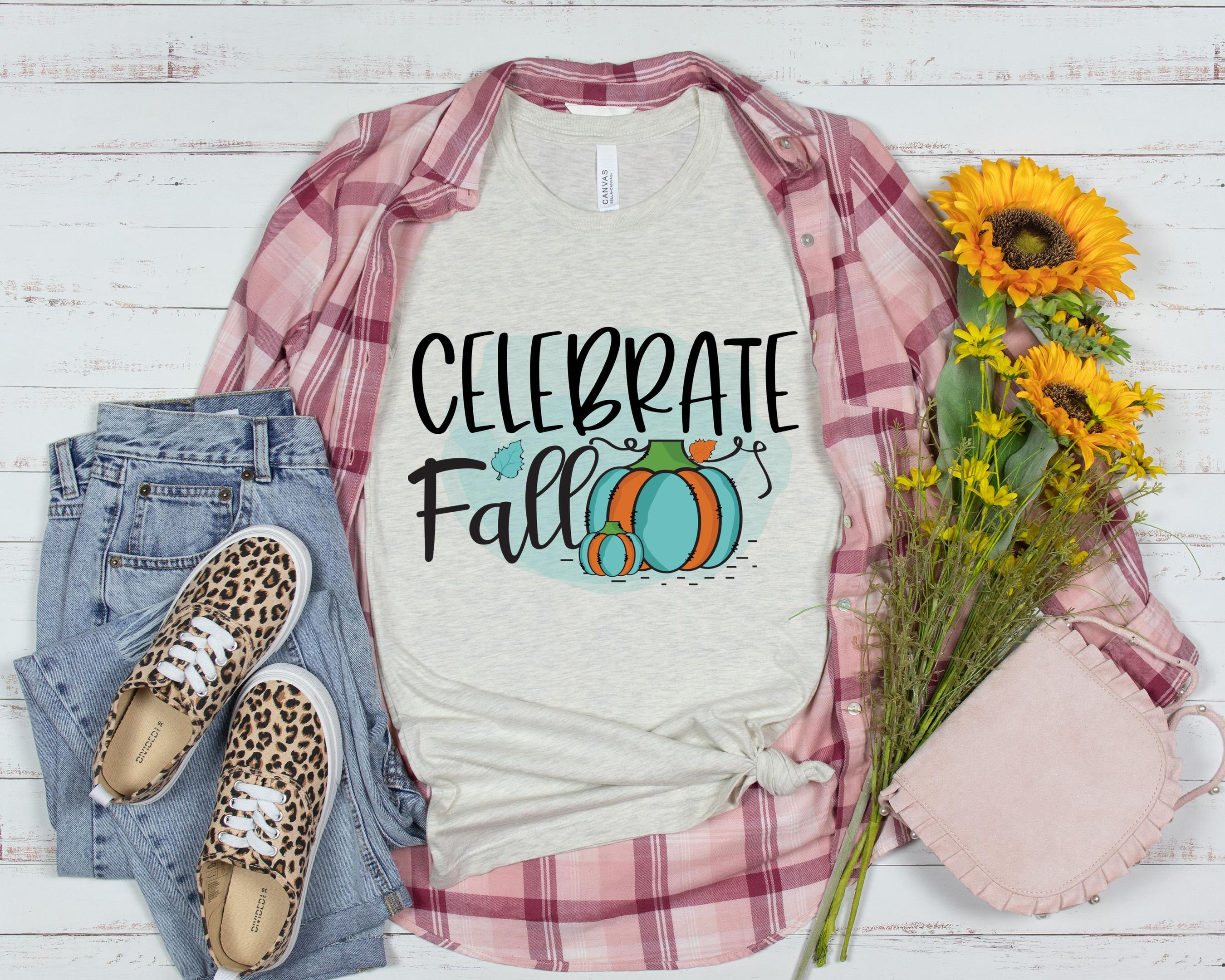 Celebrate Fall Shirt, Pumpkin Shirt, Fall Season Shirt, Autumn Shirt, Happy Mid Shirt, For Autumn Shirt, Pumpkin Season Shirt