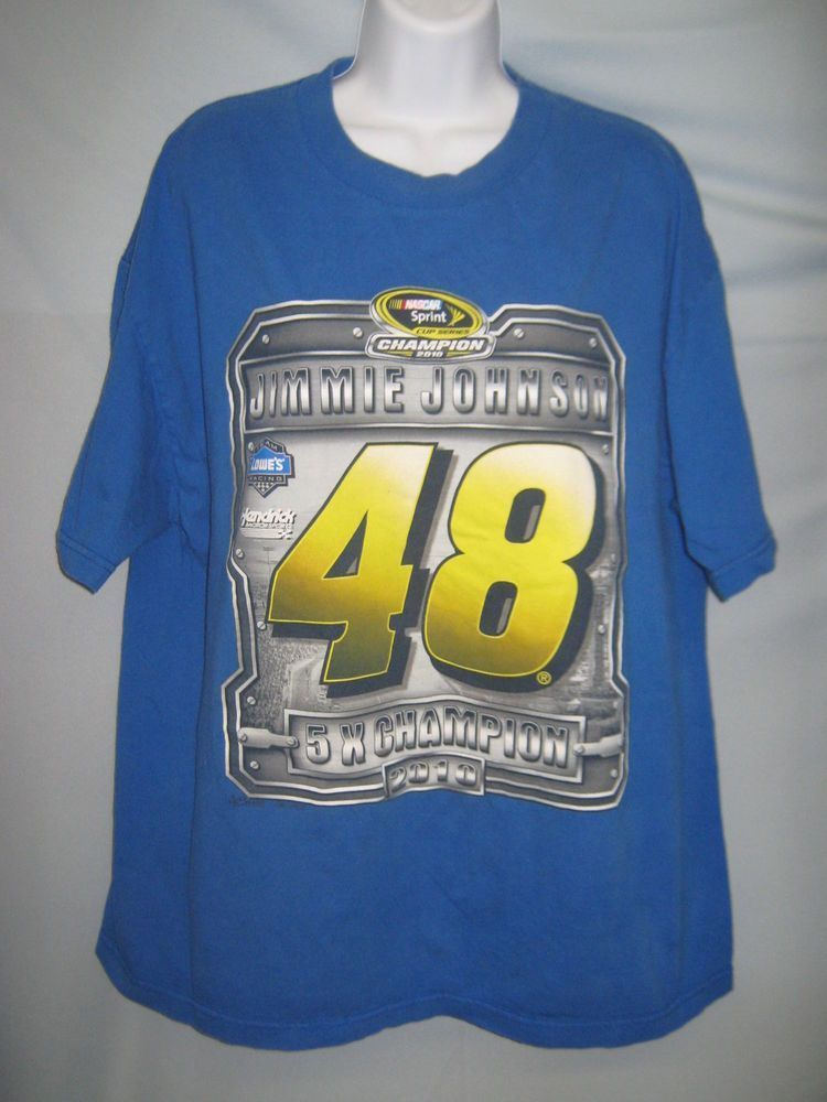 2010 Jimmie Johnson 48 Champion Shirt