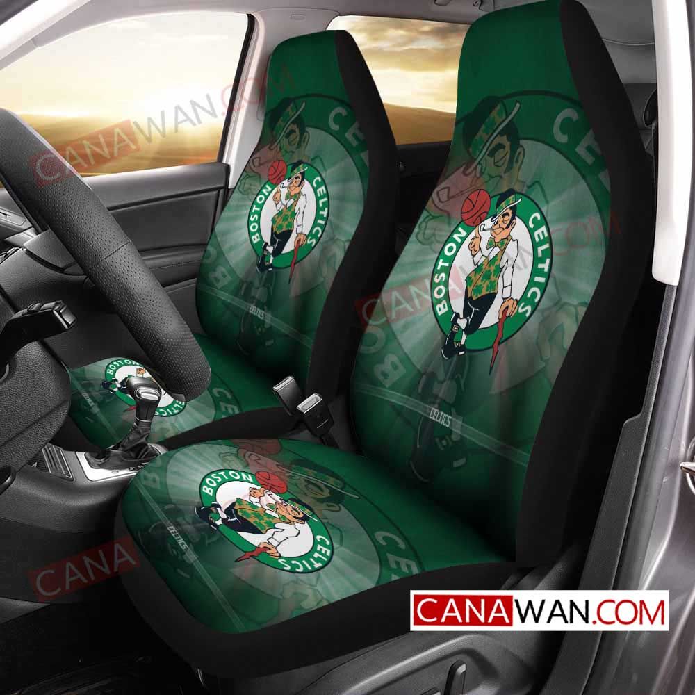 Boston Celtics Style234 3D Customized Personalized Car Seat Cover