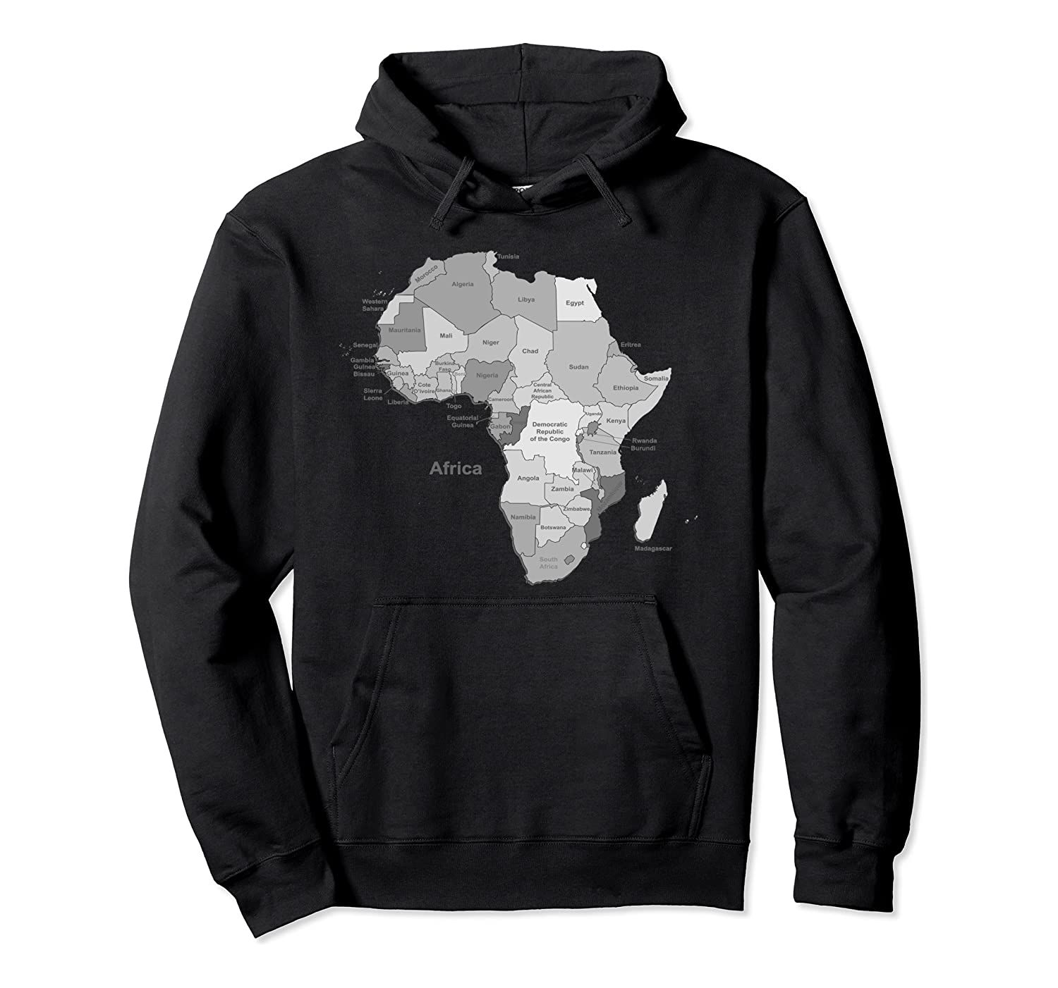 Africa Hoodie Proud African Country Flags Continent Love, T-Shirt, Sweatshirt