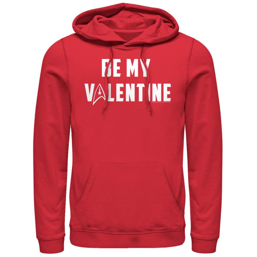 Star Trek Men’s Be My Starfleet Valentine  Lightweight Hoodie