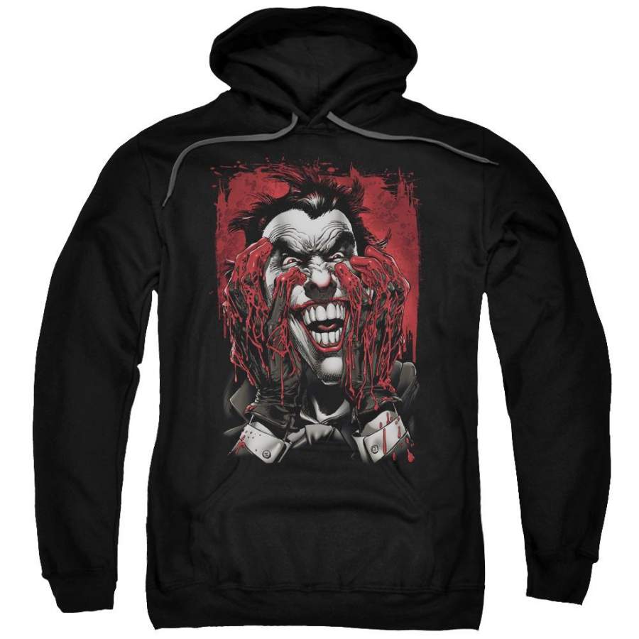 Batman – Blood In Hands Adult Pull Over Hoodie