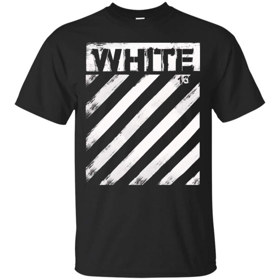 Off White 13 tshirt – Off Black 13 shirt – 2 sides 2 colors Tee