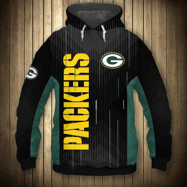 Green Bay Packers Stripe Hoodie