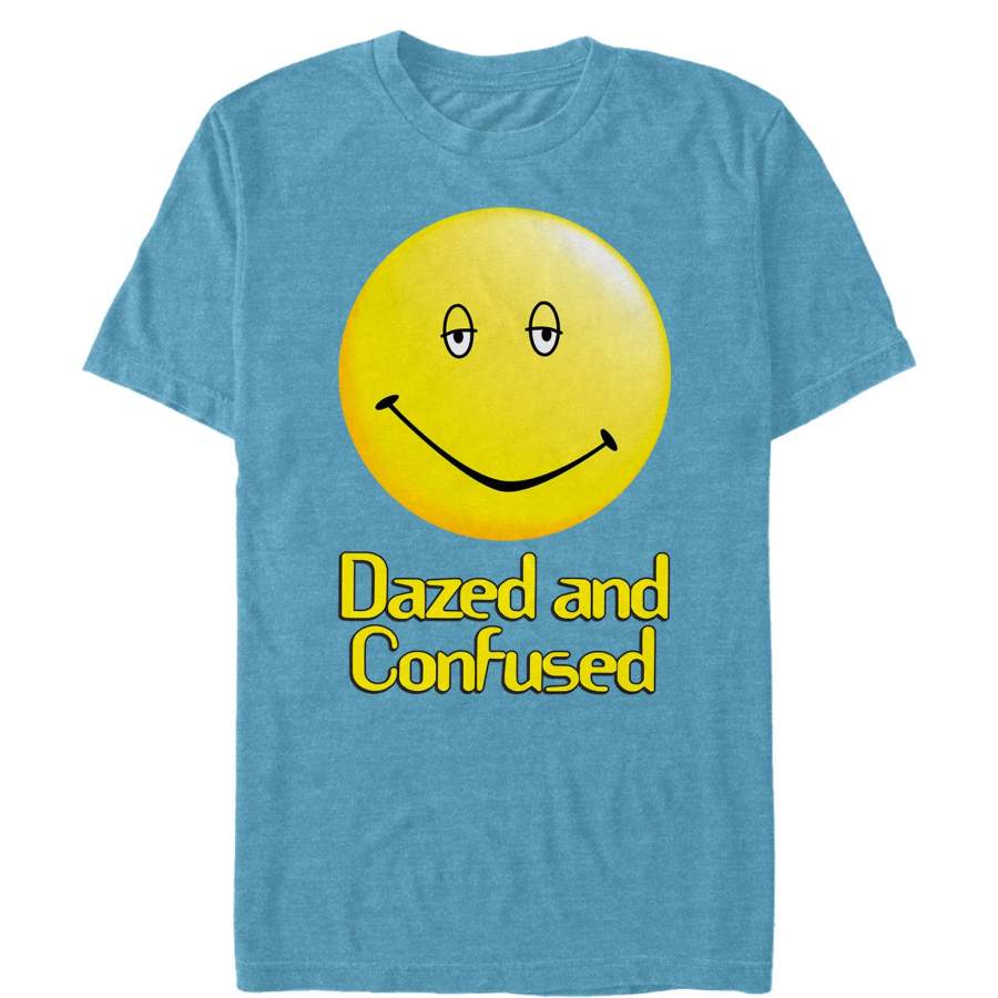 Dazed and Confused Men’s Big Smiley Logo  T Shirt