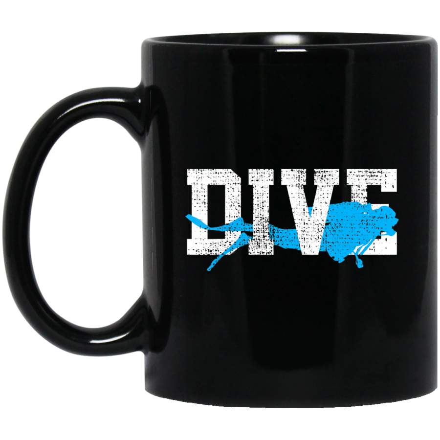 Vintage Scuba Dive Diving Diver Station School Expedition Coffee Mug