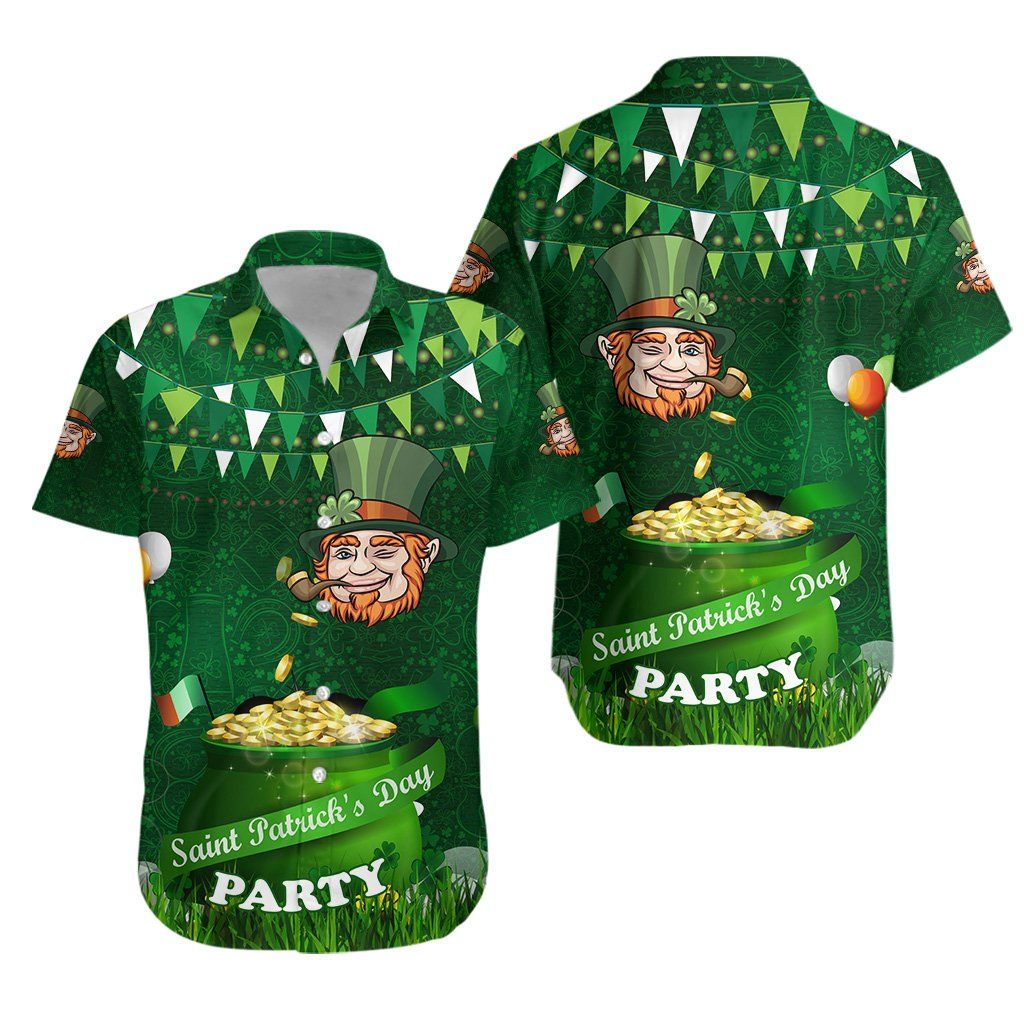 Day Hawaii Shirt Shamrock Festival Style Ha23038