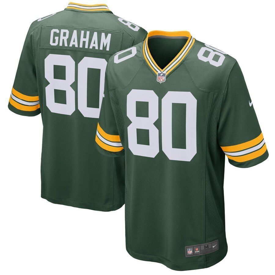 Jimmy Graham Green Bay Packers Game Jersey Green 2019