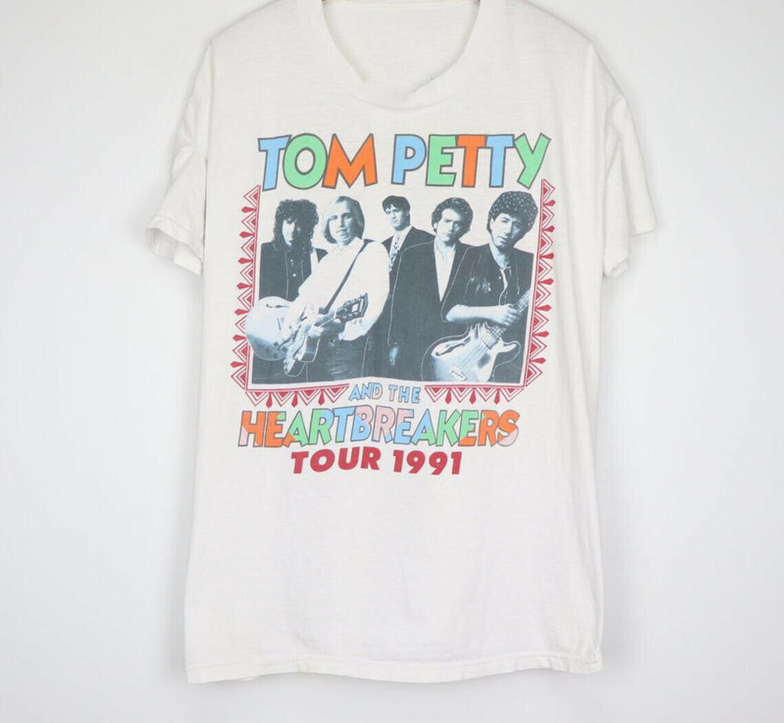 1991 Tom Petty Into The Great Wide Open Tour T-Shirt