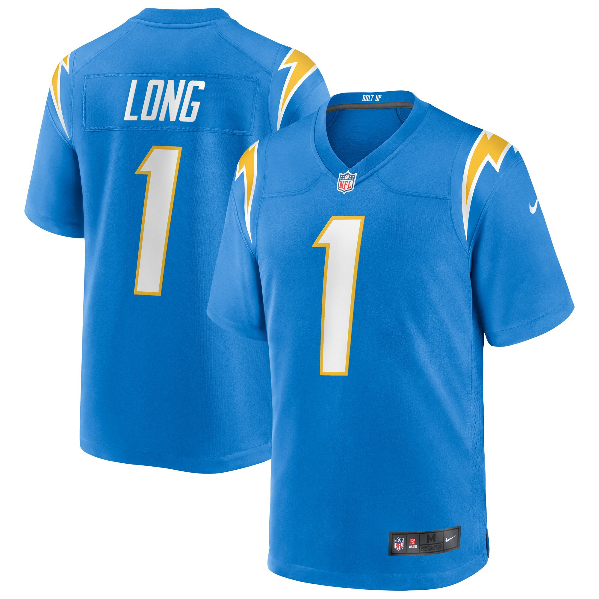 Ty Long Los Angeles Chargers Game Jersey – Powder Blue NFL