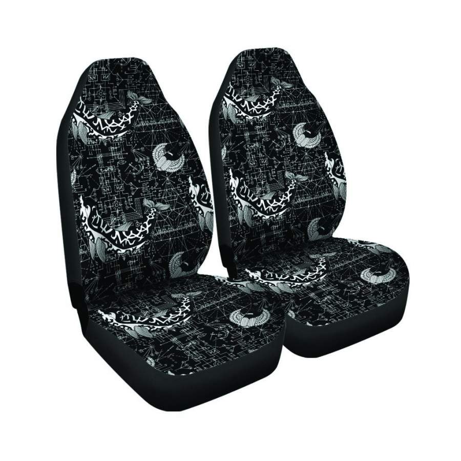 Dolphin Gothic Witch Car Seat Covers