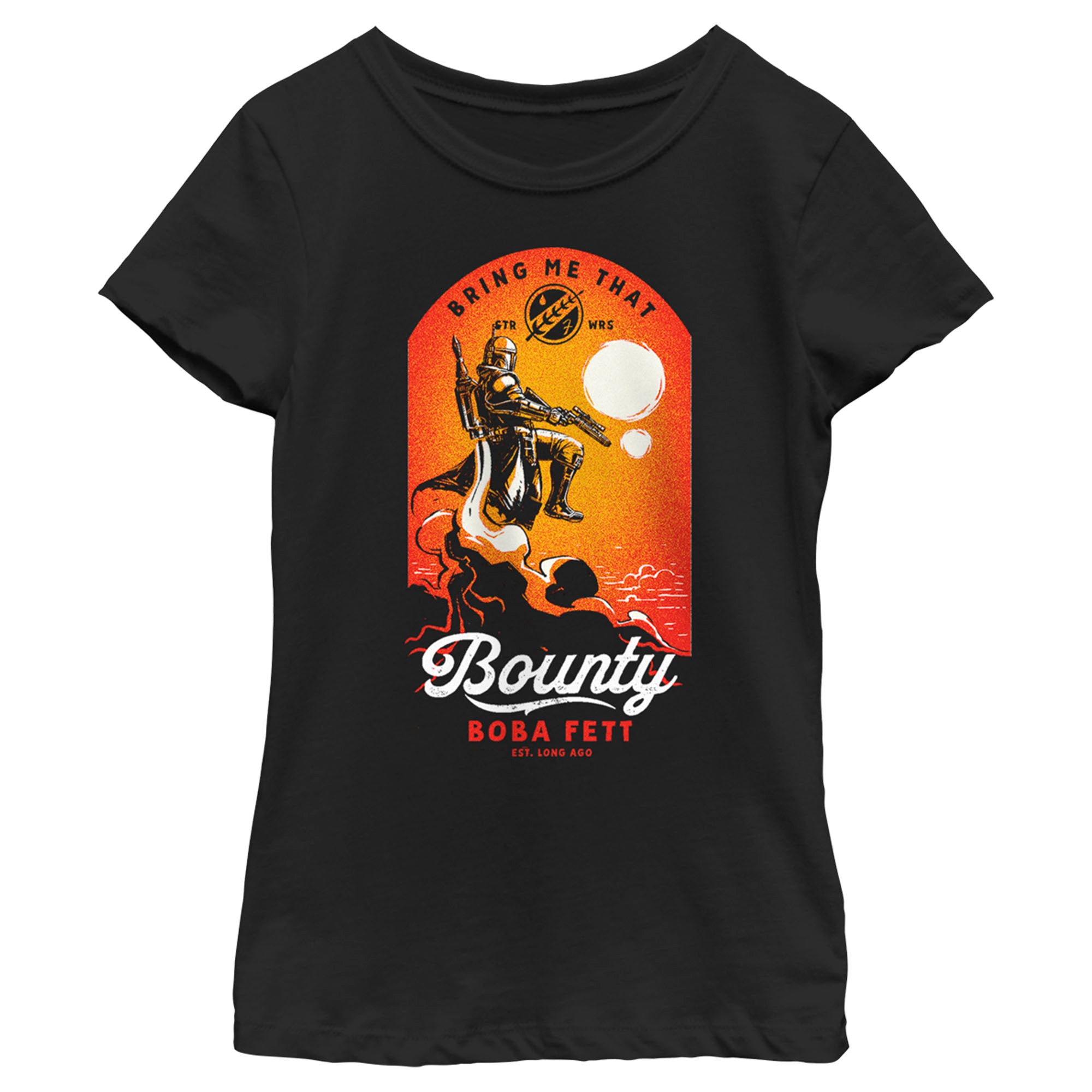 The Book Of Boba Fett Girl’S Bring Me That Bounty  T-Shirt