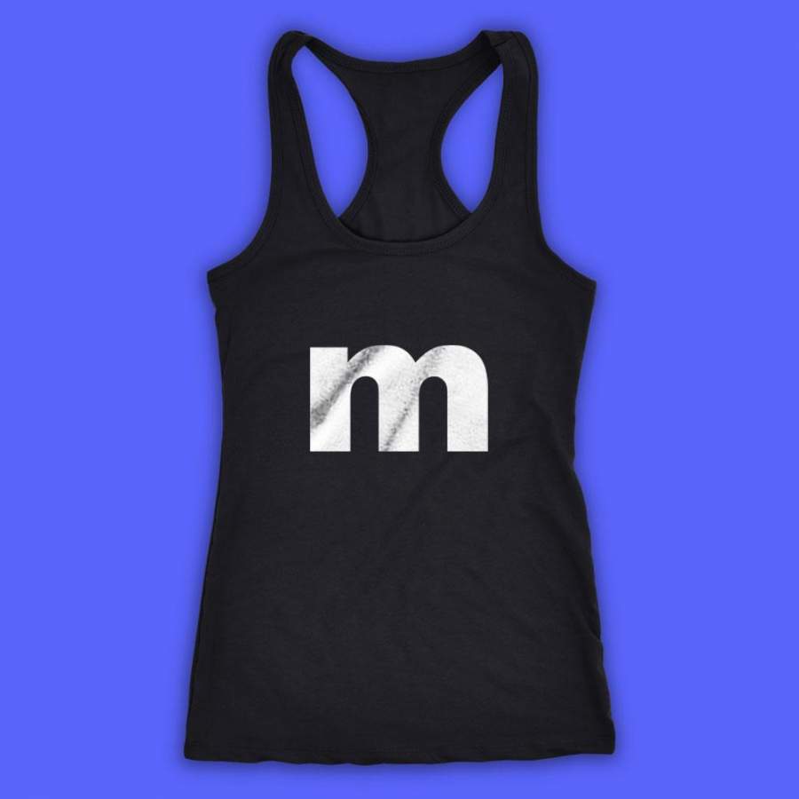 M Halloween Costume Cosplay Candy Women’S Tank Top Racerback