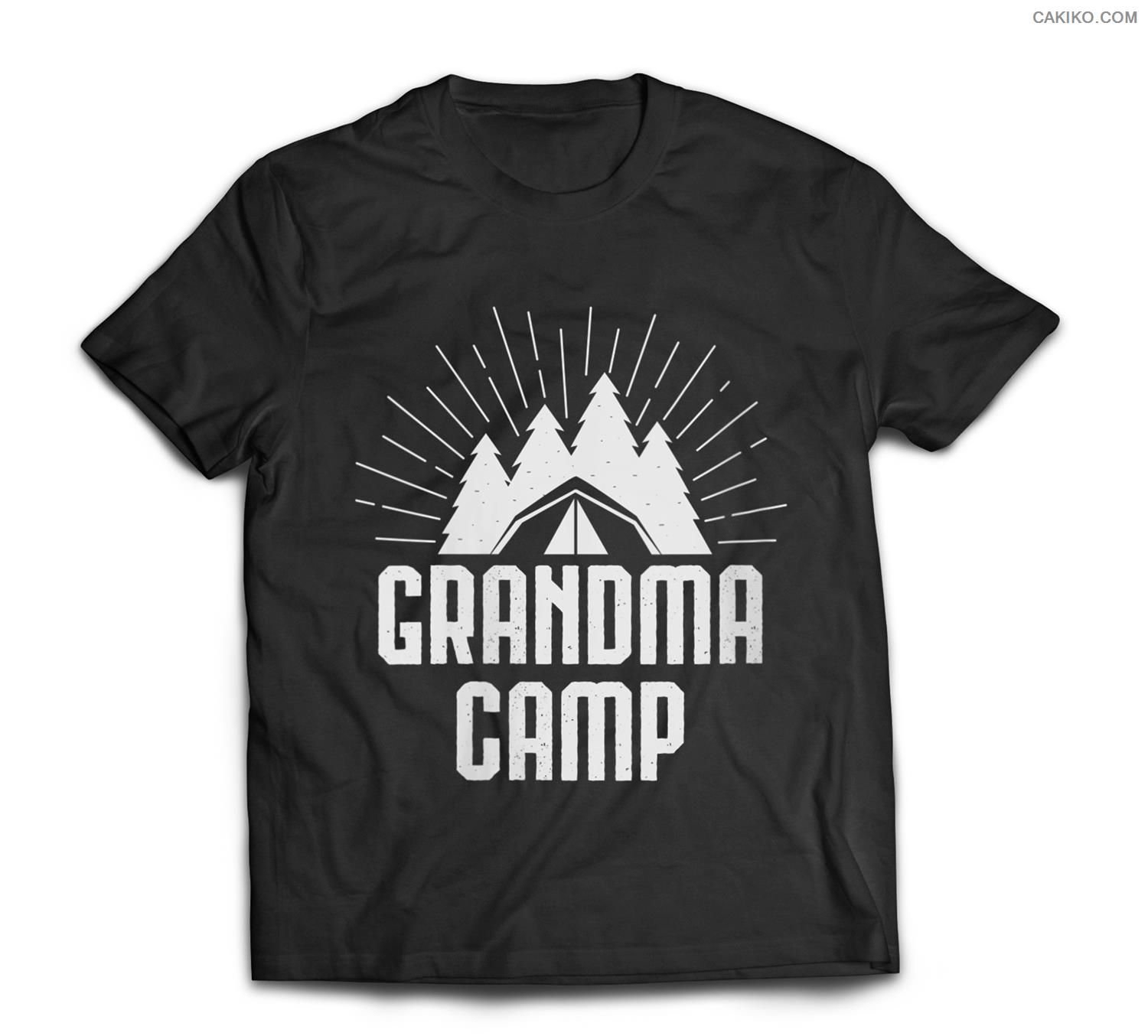 Womens Grandma 2020 Camp Summer Family Camping Camper Gift T-Shirt
