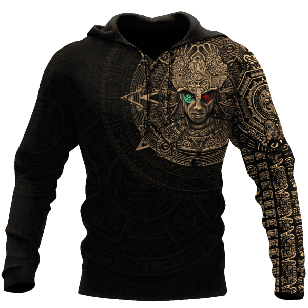 Aztec Mexican Aztec Woman Warrior 3D All Over Printed Unisex Hoodie